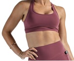 Racer Crop - Merlot